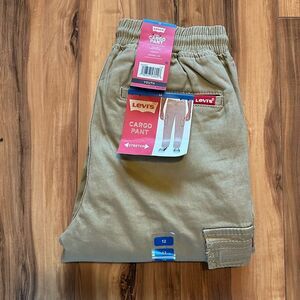 NEW Levi’s Youth Khaki Stretch Cargo Pants